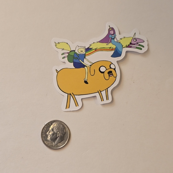 10/$10  Adventure Time Sticker - Picture 2 of 2